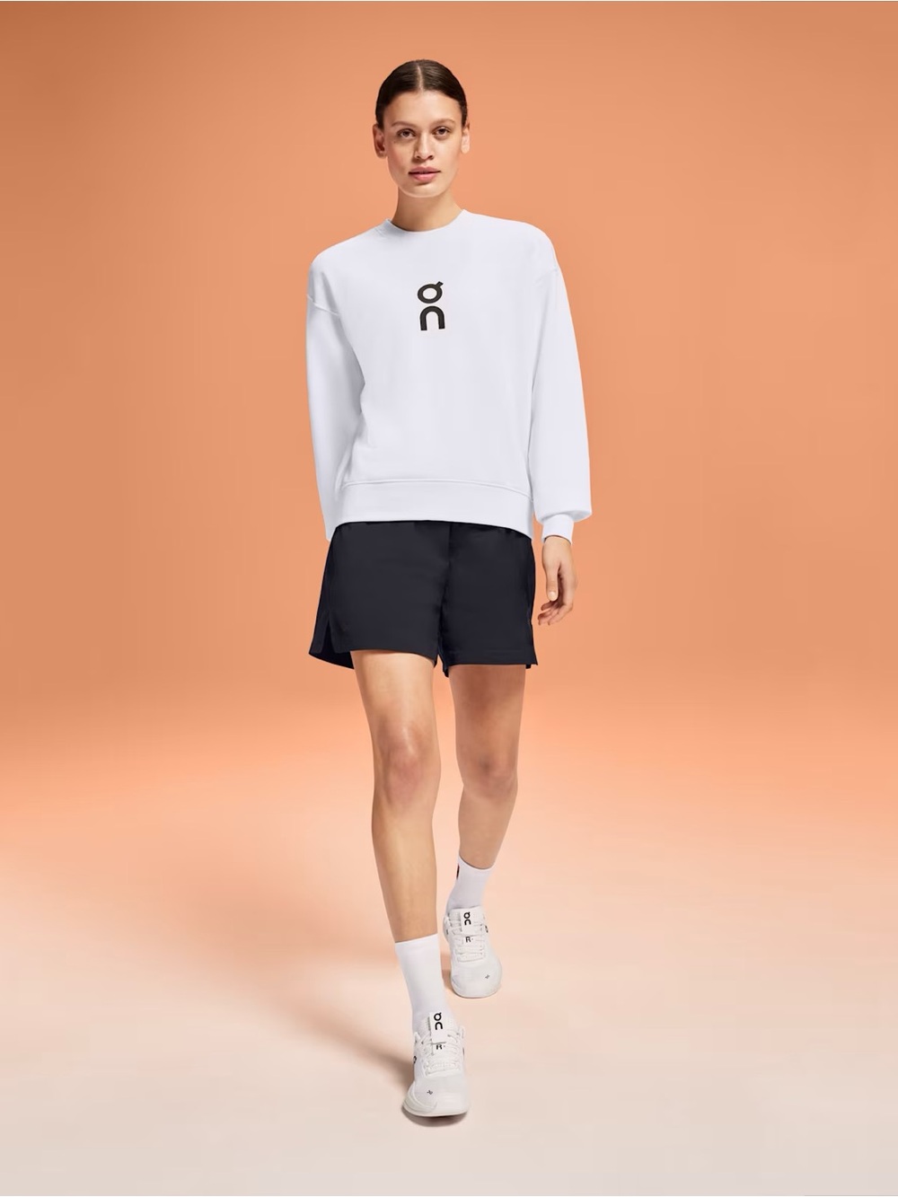 ON Club Crewneck Cotton Blend Sweatshirt sz XL Women’s